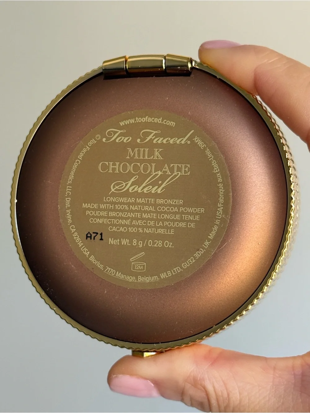 Too Faced Milk Chocolate Soleil Bronzer